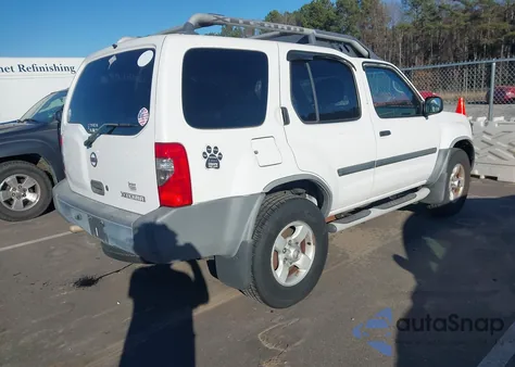 2004 Nissan Xterra Xe z USA, uszkodzony, nr VIN 5N1ED28Y84C651375